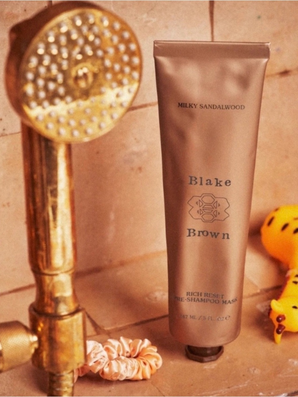 Milky Sandalwood Rich Reset Pre-Shampoo Mask NWT Brown